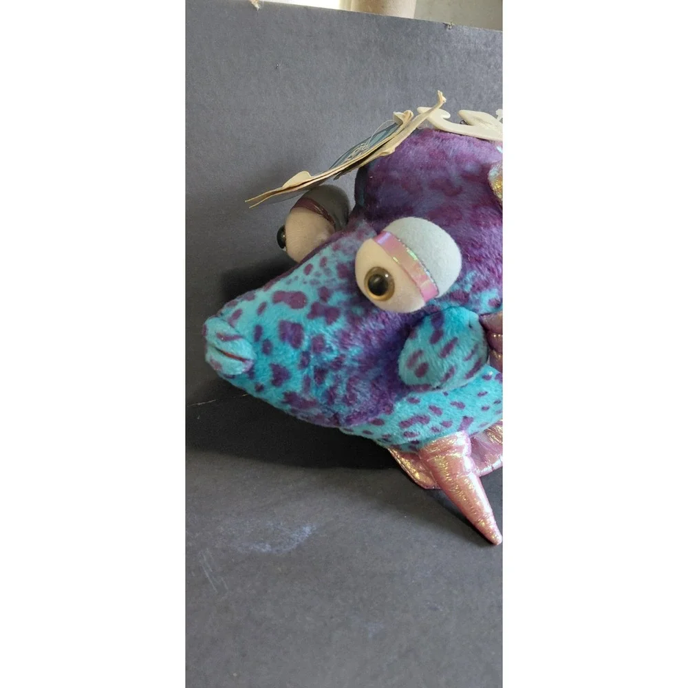 90/00s Collectible whimsical sea creature plushie Dan Dee 12